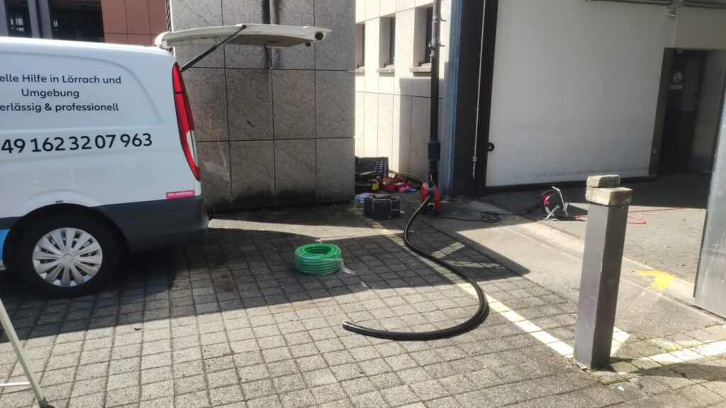 Rohrreinigung mit Kamera