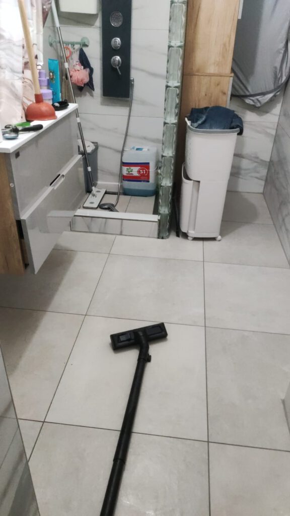 Nachher Rückstau