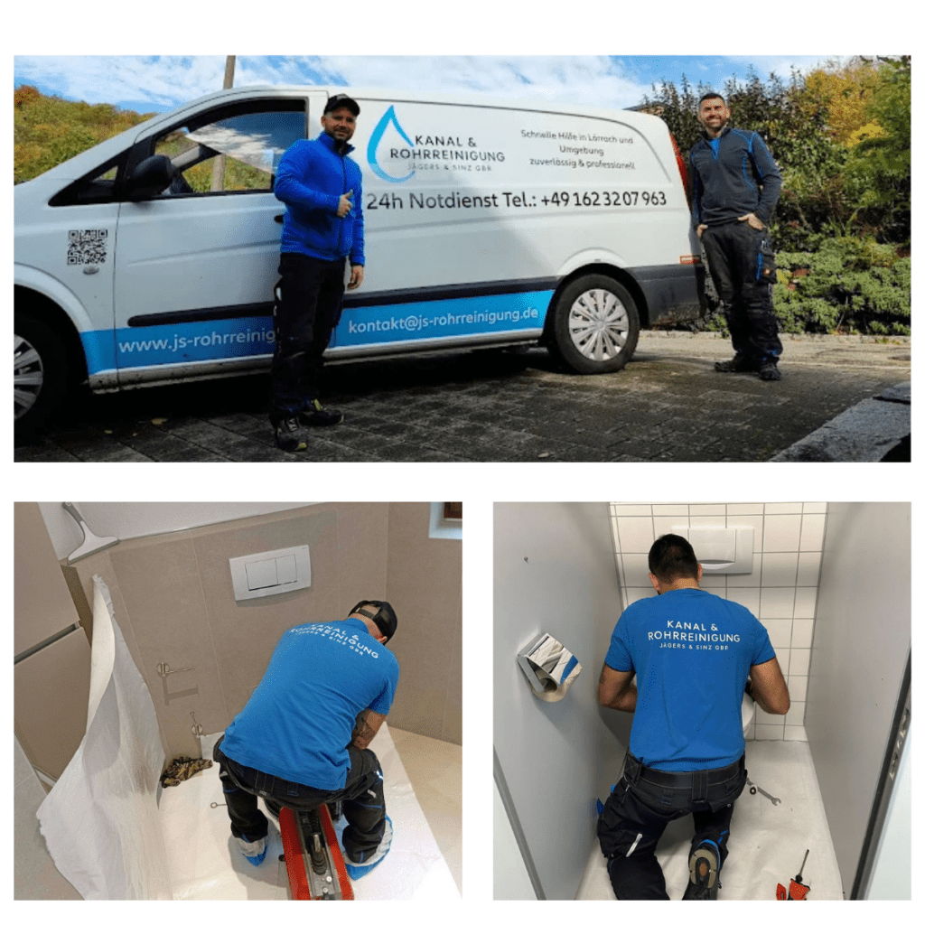 Einsatzteam Rohrreinigung in der Nähe Rohrreinigung Schopfheim