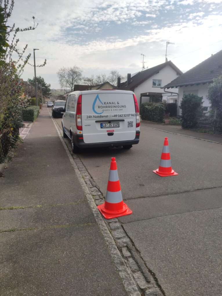 Baustelle Rohrreinigung